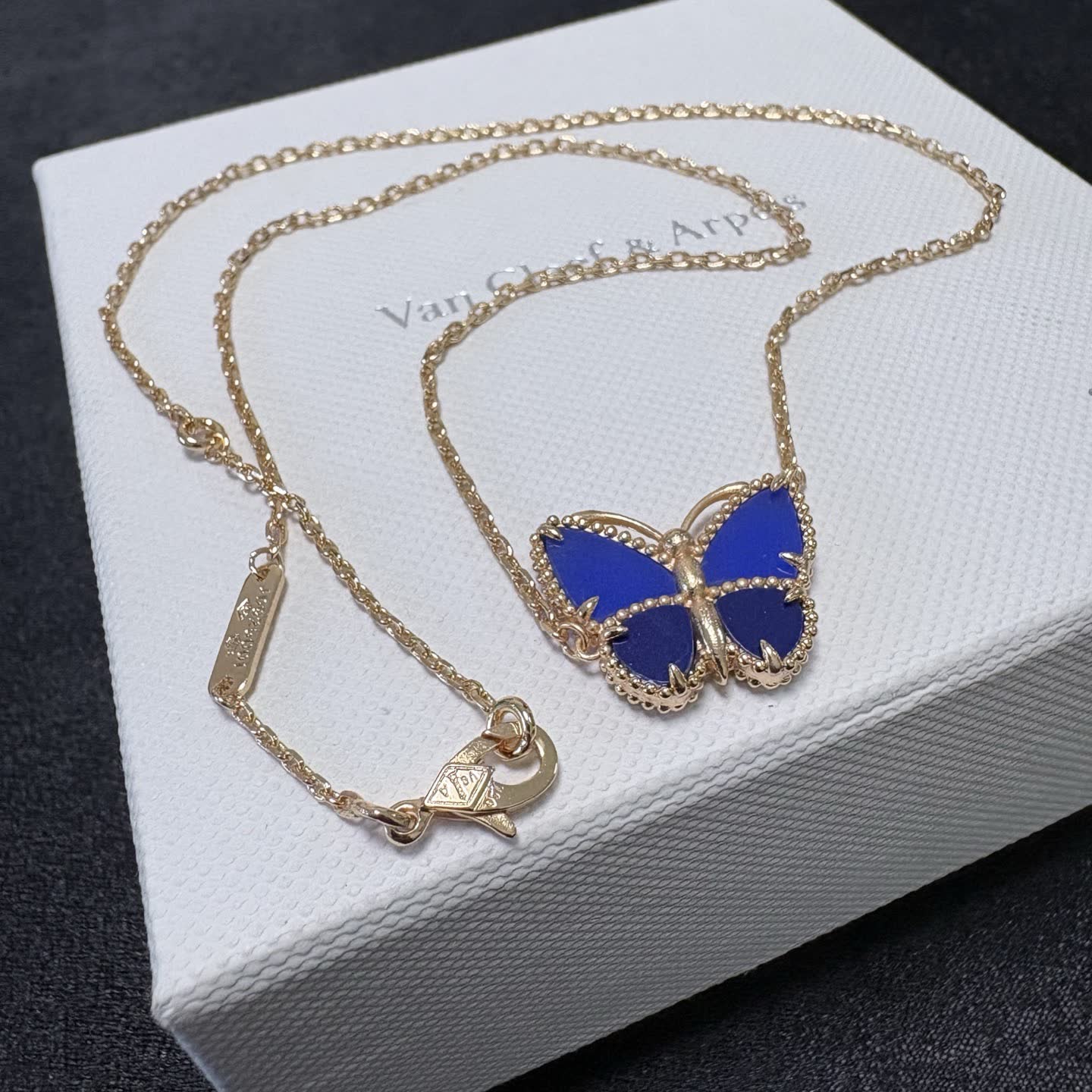Van Cleef & Arpels Butterfly Pendant Necklace